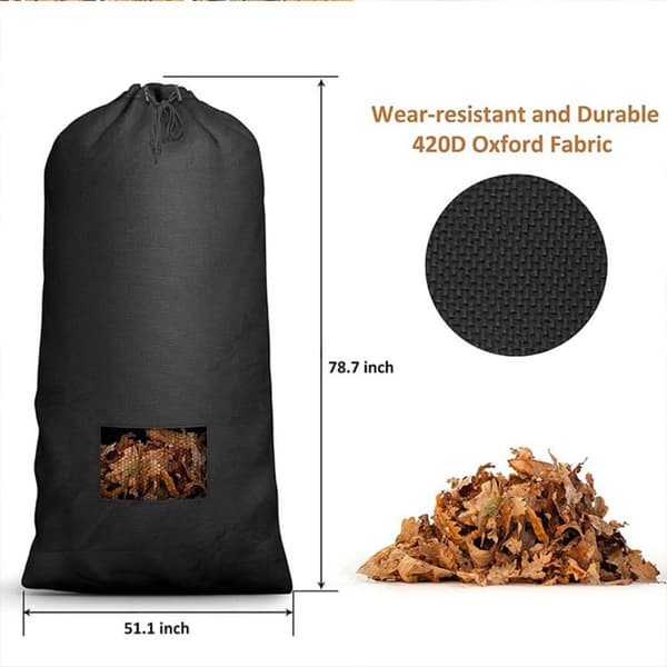Fallen Leaf Bag Gräsfångarväskor 78.7X51.1IN 78.7x51.1in