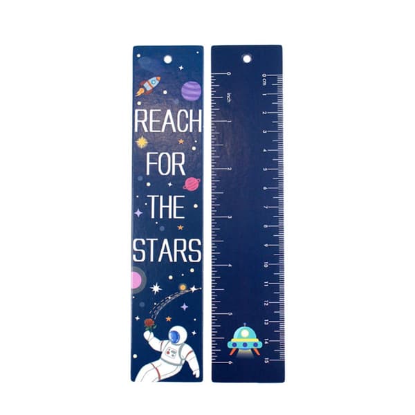 10 stk Space Theme Bookmarks Inspirerende bogmærkeside