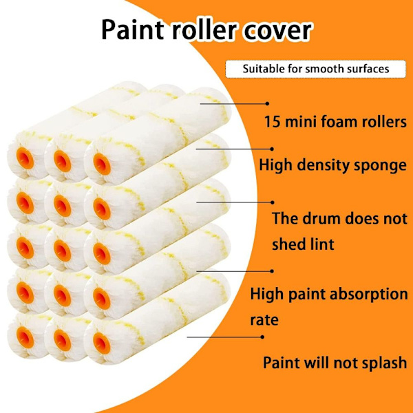 Paint Roller Cover Refills Färgsats