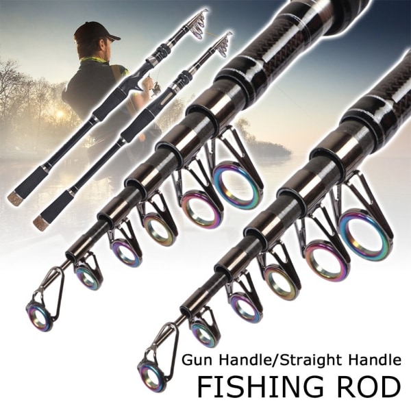 Teleskopisk fiskestang Stream Håndstang 2.7M RETT HÅNDTAK 2.7mstraight handle