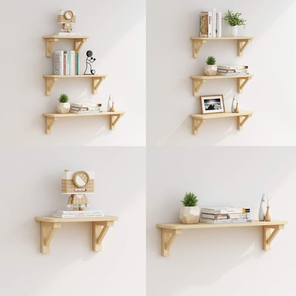 4 Pak Hyldebeslag L Beslag Sconce Bracket