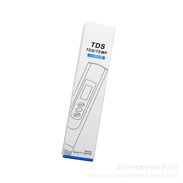 TDS-mätare TDS-mätare Vattentestning Penna Temperaturmätare