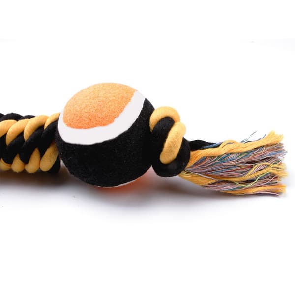 Rope Dog Toys Interactive Hemp Rope Bite-Resistant Double