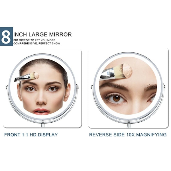 Makeup Mirror 10X Magnifying Mirror Cosmetics Mirror
