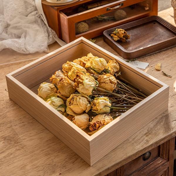Blomsterskärmsram Väggfäste VALNÖT 6 TUM - 10,2X15,2CM Walnut 6 inch - 10.2x15.2cm