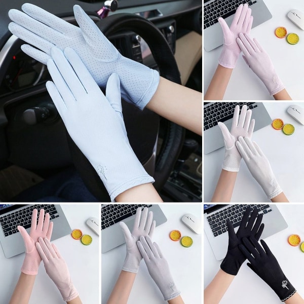 Summer Gloves Rukkaset MUSTA black