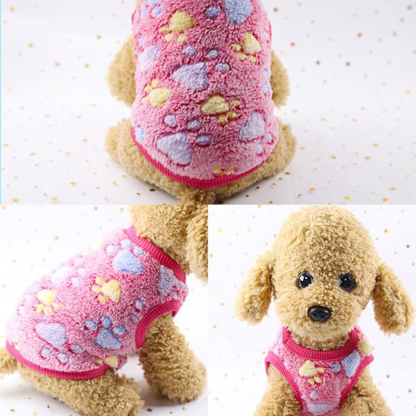 Lemmikkien vaatteet Puppy Fleece -liivi RED XL Red XL