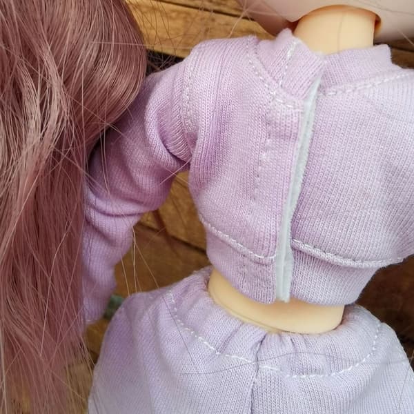 Doll Sweatshirt Antrekk Håndlagde hettegensere GRÅ Grey