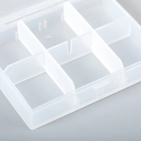 Flip Lock Organizer Frostad förvaringslåda A A A