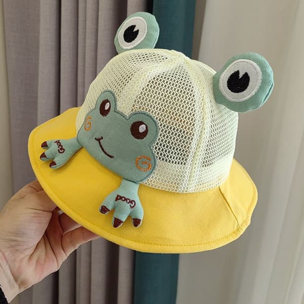 Fiskerhatte Bøttehat GUL yellow