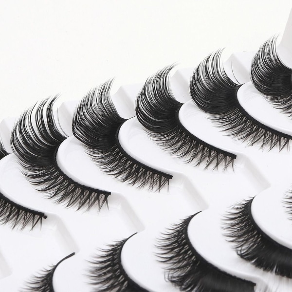 10 paria Fox Eye Lashes Cat Eye Lashes MAO2 MAO2 MAO2