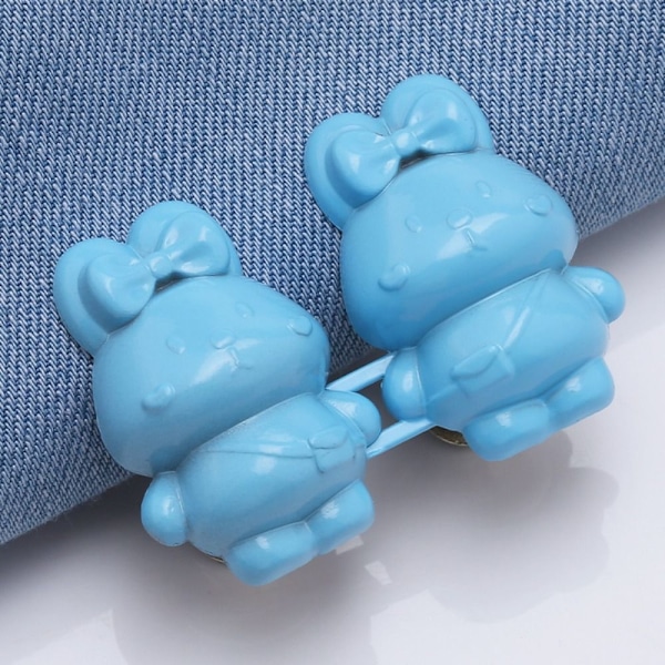 2st Byxa Midjestram Midjeknapp SKY BLÅ-2ST SKY Sky blue-2pcs