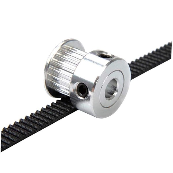10 stk GT2 Remskive 20 Tænder 8mm boring til 6mm Bredde