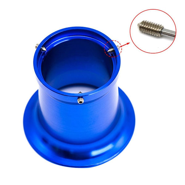 Moottoripyörän ilmansuodatinkuppi Kaasuttimen Horn Cup TITANIUM titanium