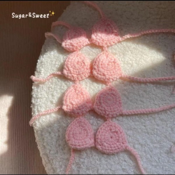 Pet Bikini Klær Pet Cat Bikini ROSA Pink