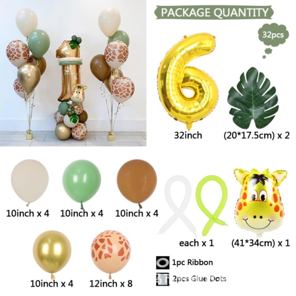 32 kpl set Set 6 6 6