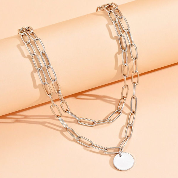 2st Halsband Layered Necklace SILVER Silver