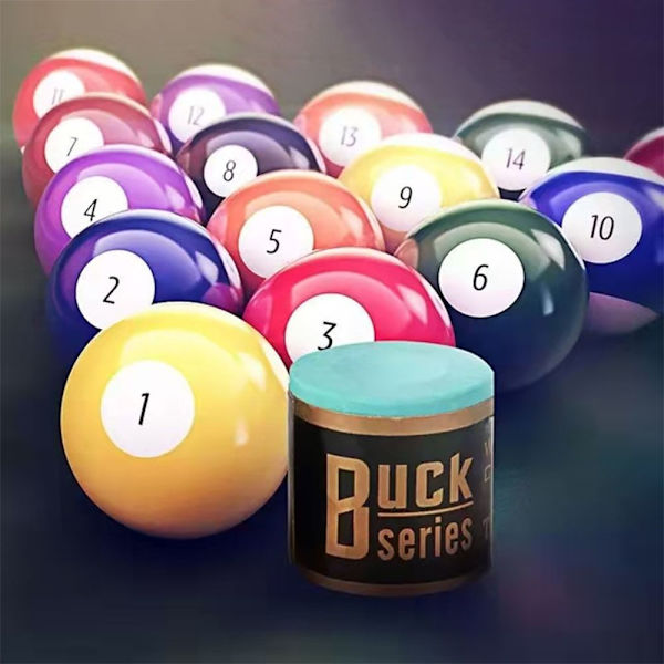 2stk/sett Cue Chalk Billiard Chalks BLÅ BLÅ blue