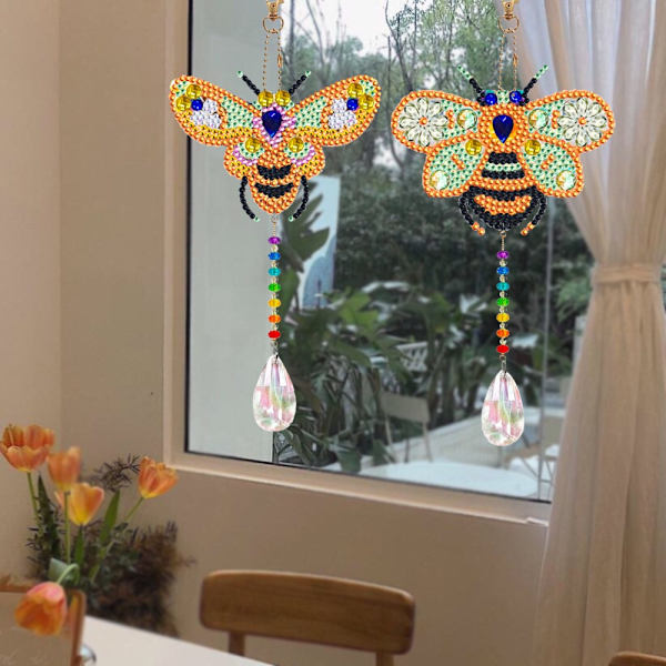 DIY diamantmaleri vindueshængning 2 2 2