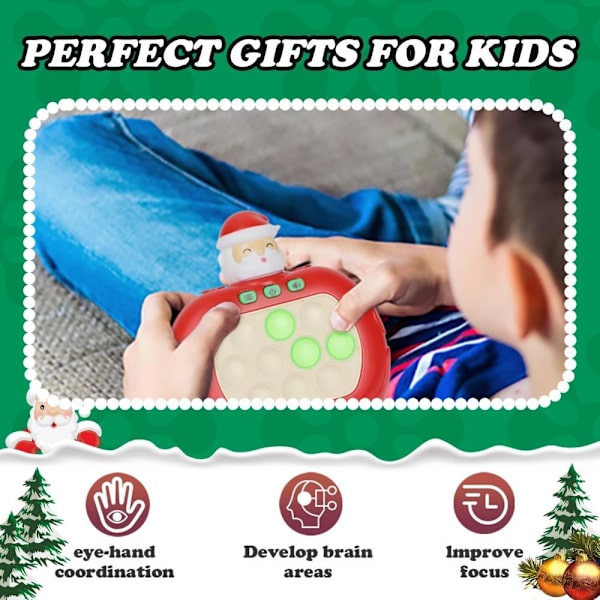 Sensory Fidget Toy Fast Push-spel Pop-spel
