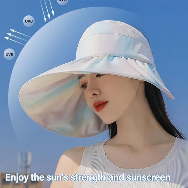 Solhatt Dame Luer LILLA purple