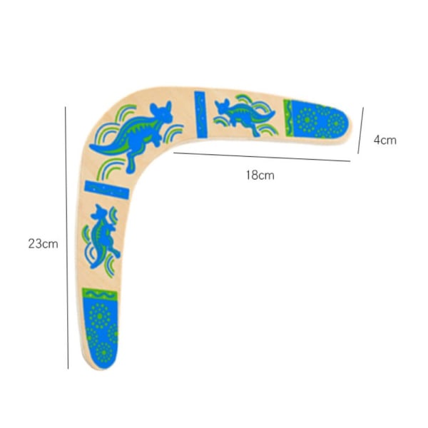 Classic Boomerangs V muotoinen bumerangi VIHREÄ Green