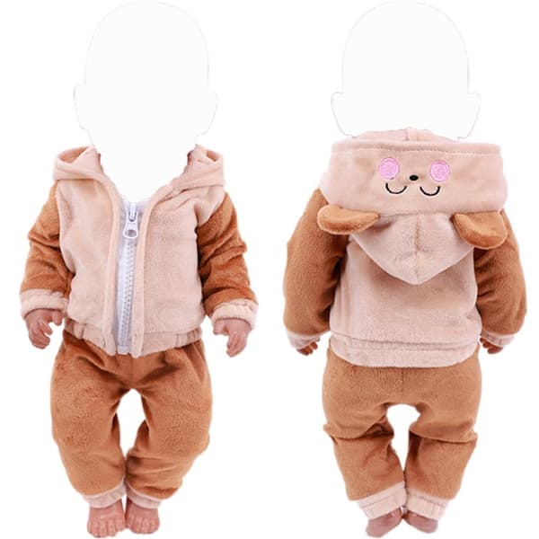 Docka Kläder Tröjor Byxor Set BEAR BEAR bear