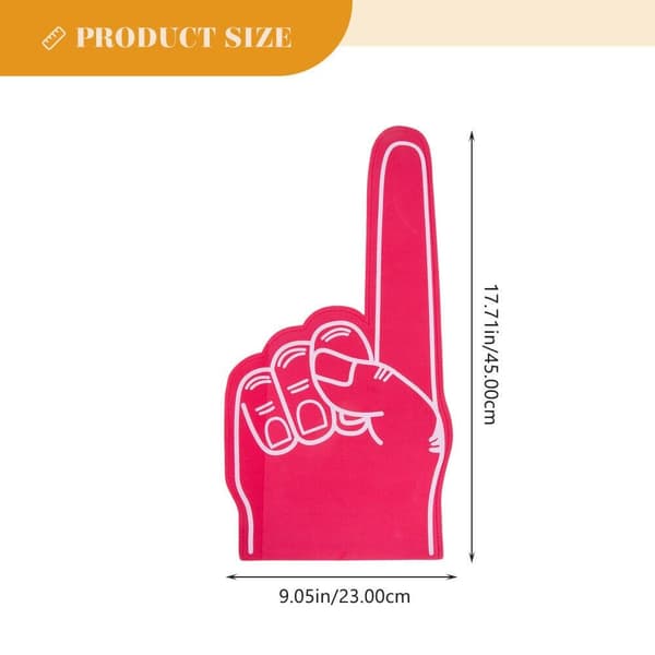 Cheering Hand EVA Foam Handskar Cheerleading Foams Finger