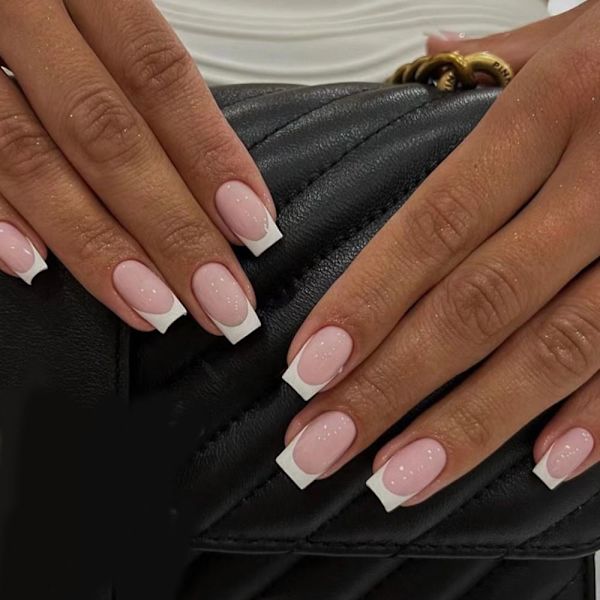 24stk False Nails Short Square JP2158 JP2158