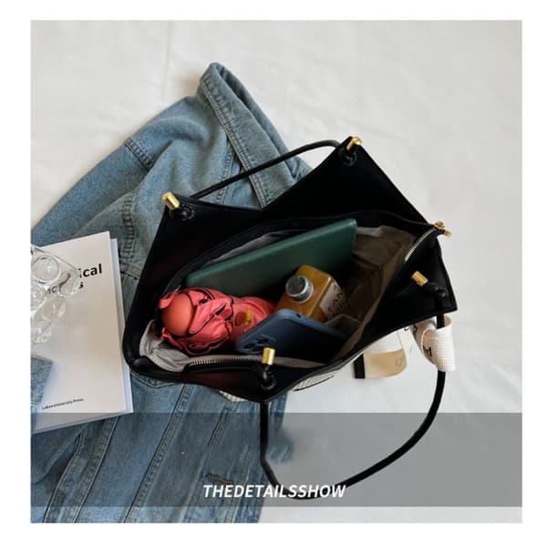 Tote Bag Enkel skulderveske KAFFE coffee