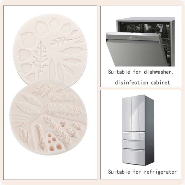 Pine Leaf Form Fondant Form EE E
