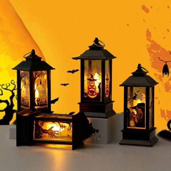 Halloween LED-valot linnan koristevalaisin STYLE 2 STYLE 2 Style 2