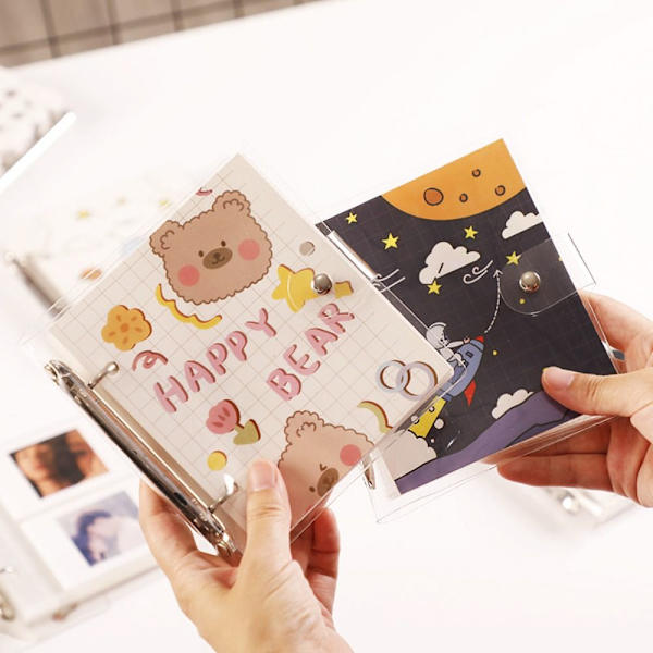 Lösbladsfotoalbum Fotosamlingsbok HAPPY BEAR-02 Happy Bear-02