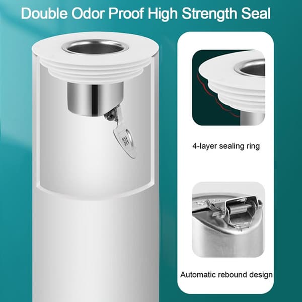 Avløpsdeksel i gulv C C C
