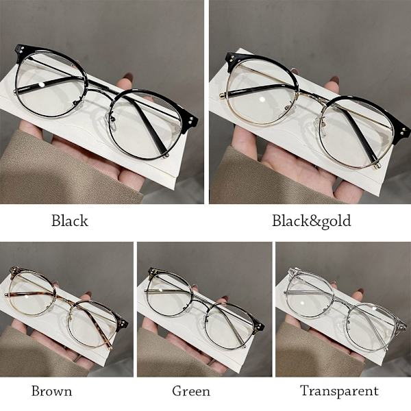 Optiset lasien kehykset silmälasit LÄPINÄVÄT LÄPINÄVÄT transparent