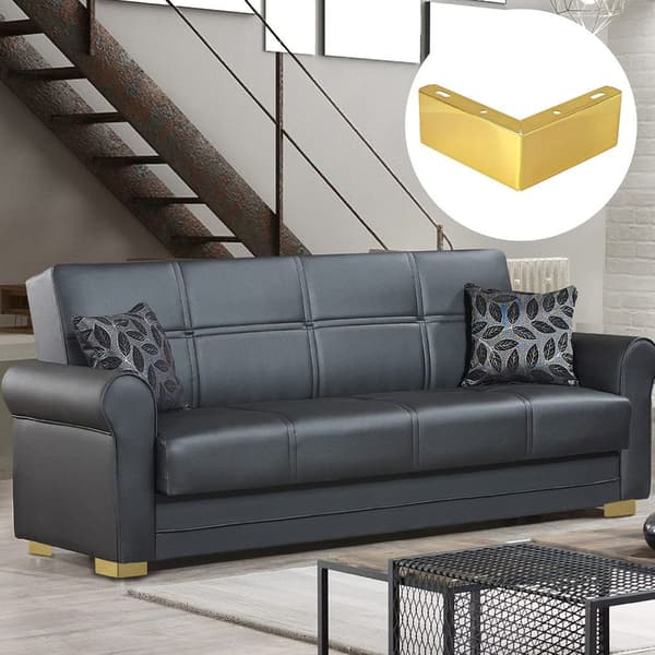 4 Stk Møbelben Metall Sofa Ben Møbelføtter
