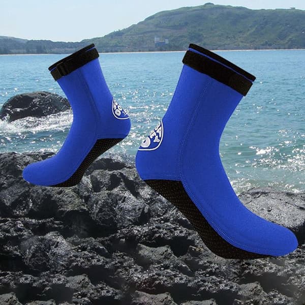 Neopreeniset sukellussukat uimasukat BLUE M blue M