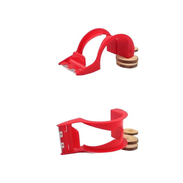 Selvklæbende tape dispenser Tape Cutter Simple Box Forseglingsmaskine Random Color