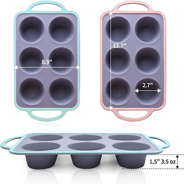 Muffin pande bagning kage form bage kopper