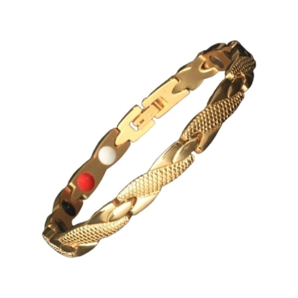 Magnetarmband Hälsoarmband GULD Gold