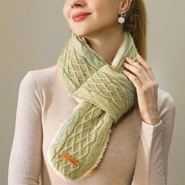Eluppvärmd Scarf Warmer Sjal MÖRKGRÅ dark grey