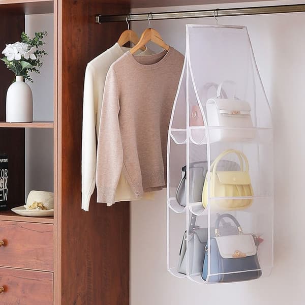 Garderobe Oppbevaringspose Skap Organizer GRÅ S grey S