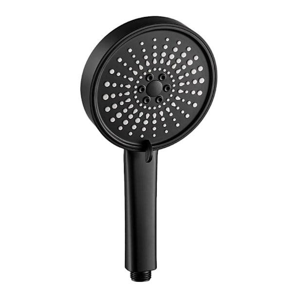 12,5cm Dusjhode Vannbesparende sprinkler SORT black