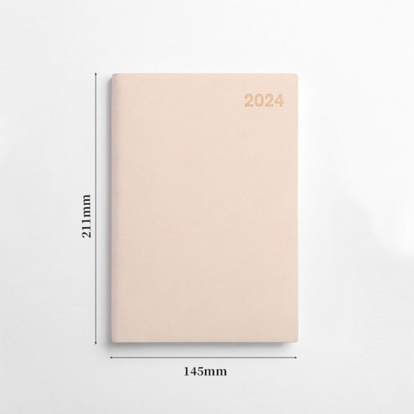 Schemabok Agendabok BEIGE Beige