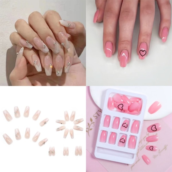 Ballerina Fake Nails False Nail 2 2 2