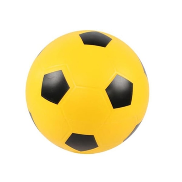 Handleshh Silent Football Foam Soccer Ball KELTAINEN 6IN Yellow 6in