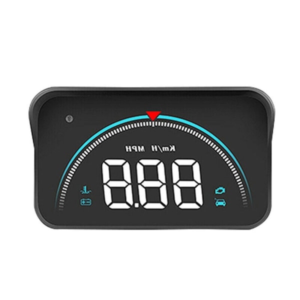 Bil Speedometer Head Up Display Hd Projector Obd2 Overspeed