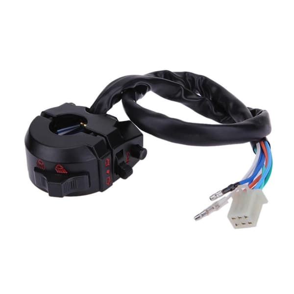 Motorcykelstyrskontakt Moto Light Controller Light