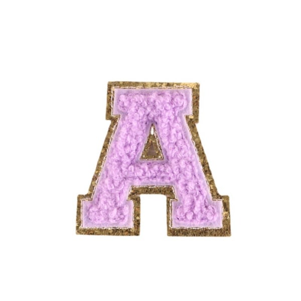 Engelsk alfabet Patch Broderi Patch bogstavlapper
