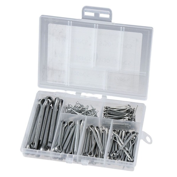 230 stk. Splint Sortimentssett Klips Splinter